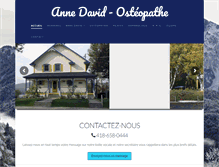 Tablet Screenshot of annedavid.ca